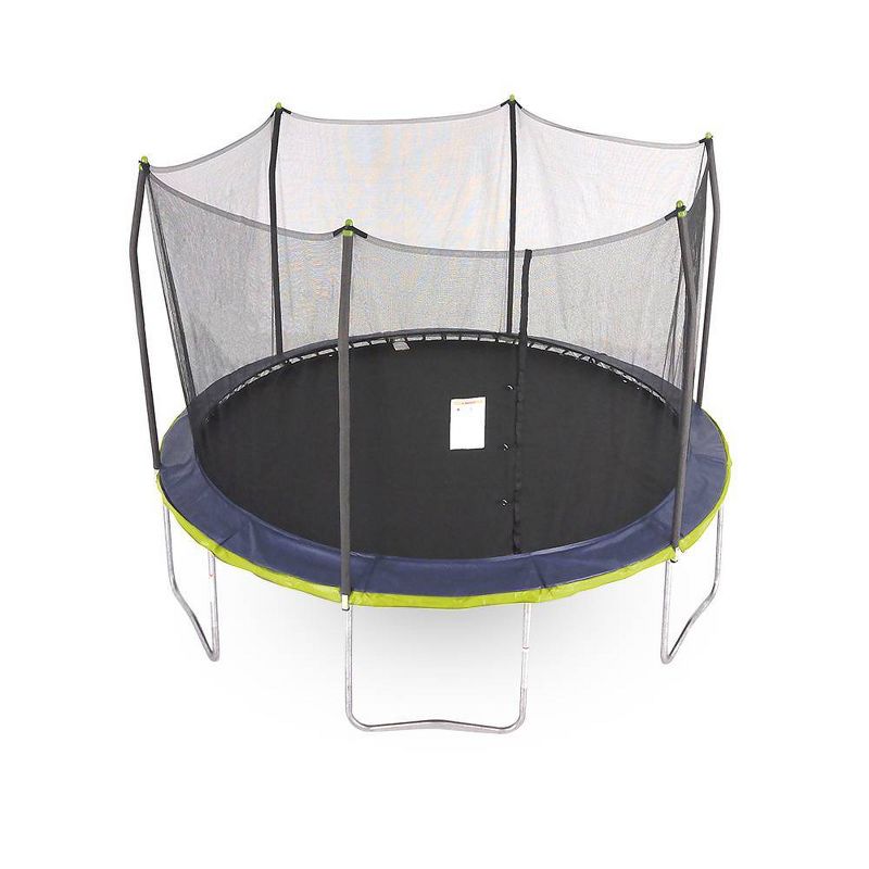 Skywalker Trampolines 13&#39; Round Trampoline Combo with Spring Pad - Blue/Yellow, 1 of 7