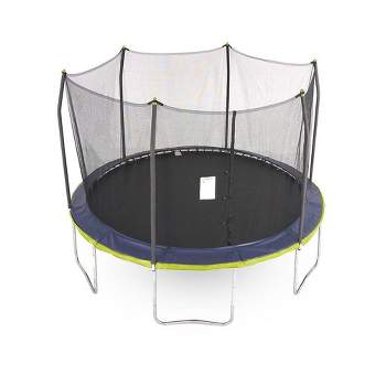Skywalker Trampolines 13' Round Trampoline Combo with Spring Pad - Blue/Yellow