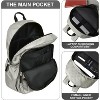 15.6"Travel Backpack Carry on, Water Resistant School Backpacks for Teens, College Back Pack Bookbag for Boys Girls, Work Backpacks for Women - 3 of 4