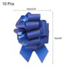 Unique Bargains Christmas Presents Bright Large Pull Bow Ribbons Glitter Gift Wrapping 10 Pcs - 2 of 4
