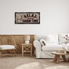 Stupell Industries Cabin Time Phrase with Deer Floating Frame Canvas Art - 3 of 4