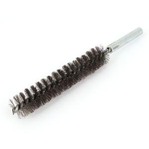 Unique Bargains Stainless Steel Wire Tube Cleaning Masonry Brush 0.8" Diameter - 1 of 3