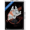 Trends International Star Wars: Power Of The Force - Millennium Falcon Framed Wall Poster Prints - 3 of 4