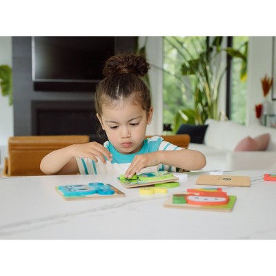 Chuckle &#38; Roar My 1st Wooden Puzzle Set - 4pk_2