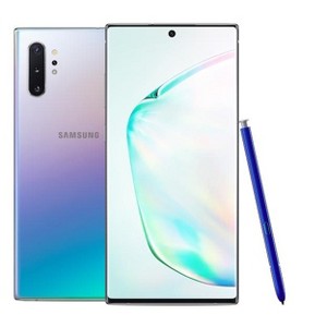 Manufacturer Refurbished Samsung Galaxy Note 10+ 5G N976U (GSM Unlocked) 256GB Aura Glow (Grade A) - 1 of 1