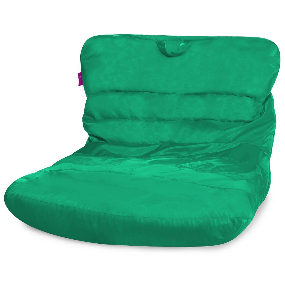 Photos - Bean Bag 27" Coronado Lounger Microsuede  Chair Tide Pool - Posh Creations
