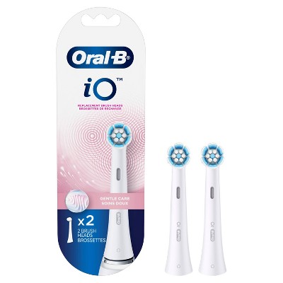 Oral-B iO Gentle Care Replacements Brush Heads - White - 2ct