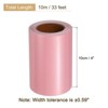 Unique Bargains Wood Grain Self Adhesive Waterproof PVC Repair Tape Red Cherry 1 Pc - 2 of 3