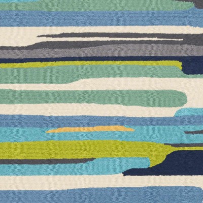Hauteloom Ephrata Colorful Blue Rug