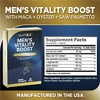 HealthA2Z® - Men's Vitality Boost with Maca & Saw Palmetto Capsules - 30 Count - 2 of 4