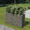 vidaXL Gabion Raised Bed Silver Galvanized Steel - 70.9" x 19.7" x 39.4" - 2 of 4