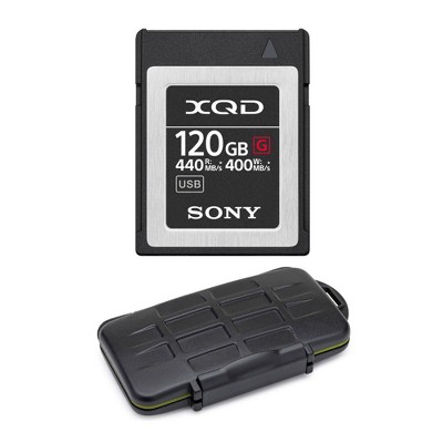 Sony 120gb Xqd G Series Memory Card With Rugged Memory Card