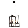 Chloe Lighting Ironclad Farmhouse 5 Light Oil Rubbed Bronze Ceiling Pendant 18" Wide - 3 of 4