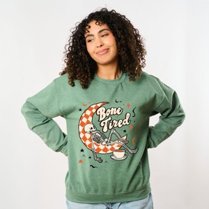 Bone Tired Moon -  Womens Sweatshirt - 1 of 4
