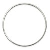 Black Bow Jewelry 3mm Stainless Steel Classic Polished Flat Bangle Bracelet - 2 of 4