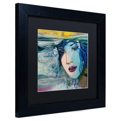 Trademark Fine Art -Andrea 'Celeste' Matted Framed Art