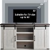 Modern TV Stand For TV Up To 65" Media Console Entertainment Center Storage Cabinet With Open Storage Space For Living Room Bedroom - 3 of 4