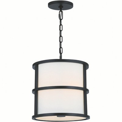 Crystorama Lighting Holton 3 - Light Pendant in  Matte Black