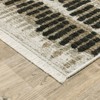 Oriental Weavers Bauer 8120D Beige/ Charcoal Indoor Area Rug - 2'3" x 7'6" - 2 of 4