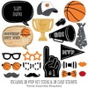 Big Dot of Happiness Nothin' but Net - Basketball Photo Booth Props Kit - 20 Count - 2 of 4
