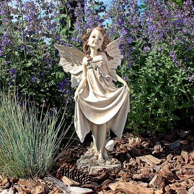 Design Toscano Wildflower Meadows Fairies Garden Statue: Calla : Target