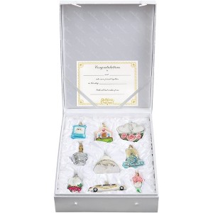 Old World Christmas Blown Glass Christmas Ornament, Just Married Collection 9-Piece Ornament Set - 1 of 2