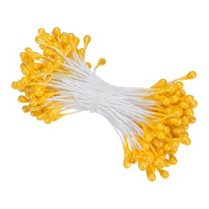 Unique Bargains Artificial Craft DIY Wedding Floral Arrangements Flower Stamen Kit 150 Pcs - 1 of 4
