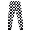 Naruto Classic Naruto Uzumaki Youth Boy's Black & White Checkered Short Sleeve Shirt & Sleep Pants Set - 4 of 4