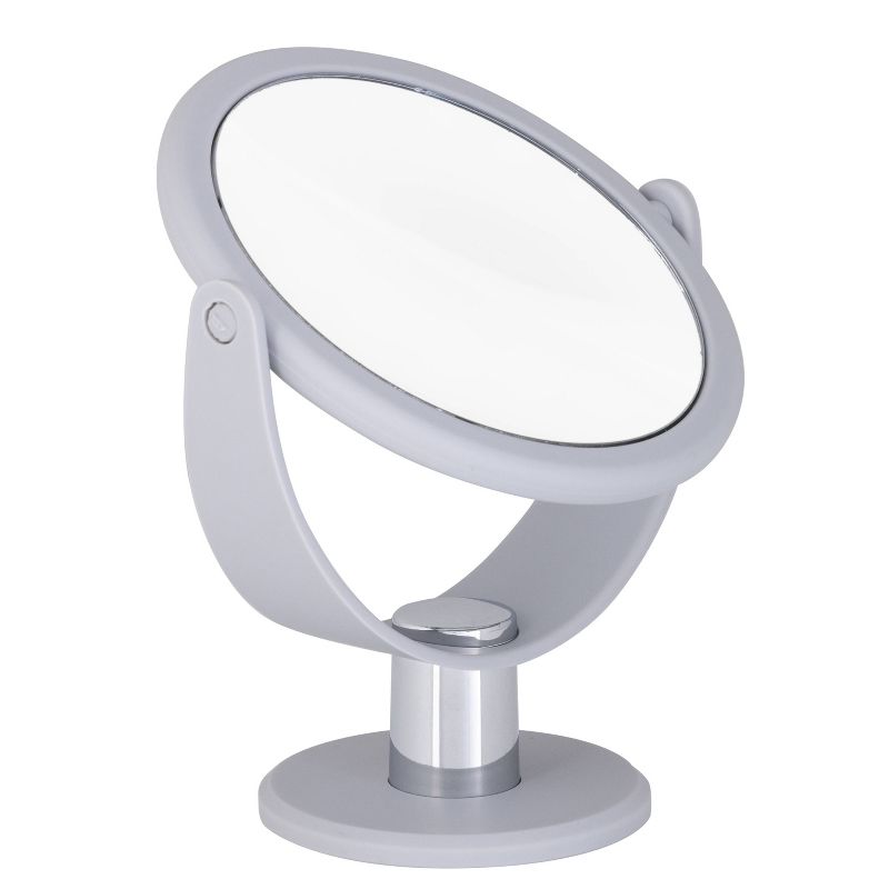 5" Vanity Rubberized 1X-10X Magnification Mirror - Home Details, 4 of 6