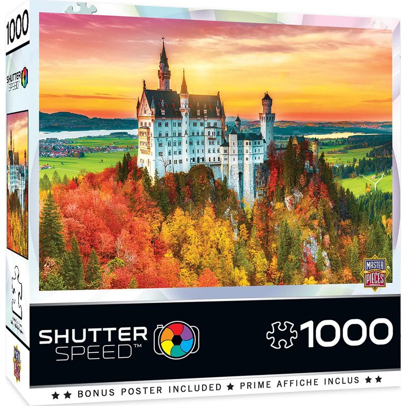 MasterPieces Inc ShutterSpeed Autumn Castle 1000 Piece Jigsaw Puzzle, 1 of 4