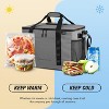 WARMOUNTS 52qt Insulated Cooler Bag 75 Cans Soft Cooler with 2 Compartment - 3 of 4