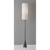 Bella Floor Lamp Black Nickel - Adesso: Modern Touch Sensor, ETL Listed, Polyester Shade - 4 of 4