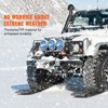VEVOR 10 TON Traction Boards with PP Material, Recovery Boards for Off-road Vehicles/Cars/Pickups/SUVs/RVs, Pair Tire Traction Mats on Snow, Black - 3 of 4