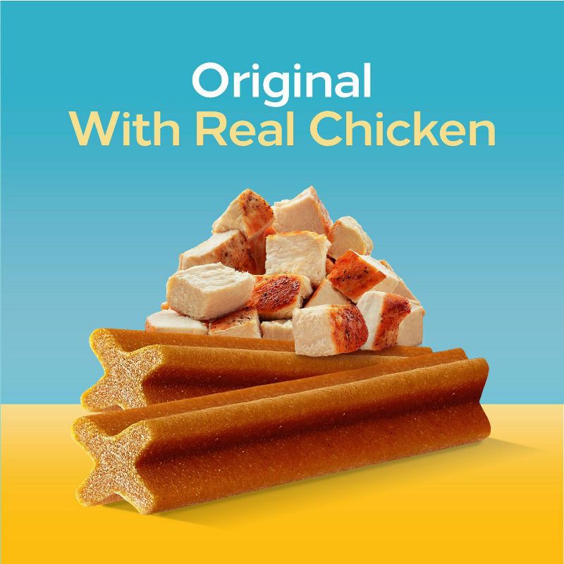 Pedigree Dentastix Original Chicken Flavor Large Adult Dental Dog Treats - 2.08lb/40ct, 3 of 12