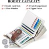 Clotth Women’s Wallet - RFID Blocking PU Leather Wallet for Women with Zipper Coin Pocket for Daily Use & Travel,Fashionable & Easy to Carry - 4 of 4