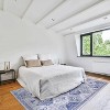 Gulches Rugs - Elegant Blue Washable Mult Sizes Floor Covering for Modern Spaces - 2 of 4