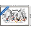Trends International Looney Tunes x Team USA - Illustrated Race Framed Wall Poster Prints - 3 of 4
