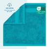 American Soft Linen 100% Cotton Turkish Premium Quality 4 Piece Washcloth Set, 13x13 inches Washcloth Hand Face Towels for Bathroom and Kitchen Washrags - 2 of 4