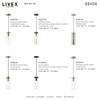 Livex Lighting Art Glass 1 - Light Pendant in  Brushed Nickel - 4 of 4