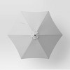 9' Round Outdoor Patio Market Umbrella with Black Pole - Threshold™ - 4 of 4