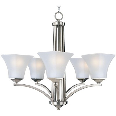 Maxim Lighting Aurora 5 - Light Chandelier in  Satin Nickel