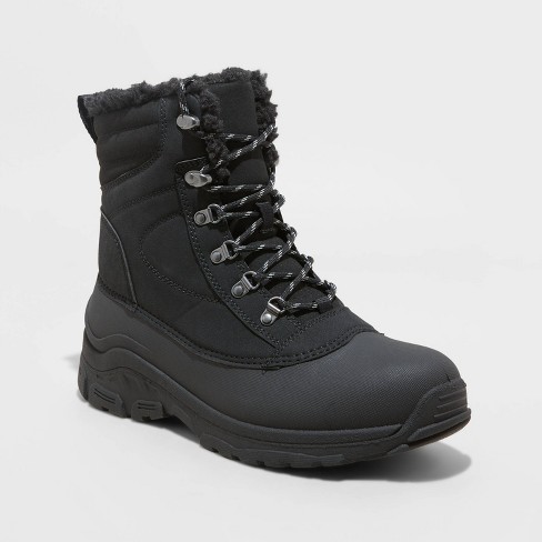 Mens snow store boots black friday