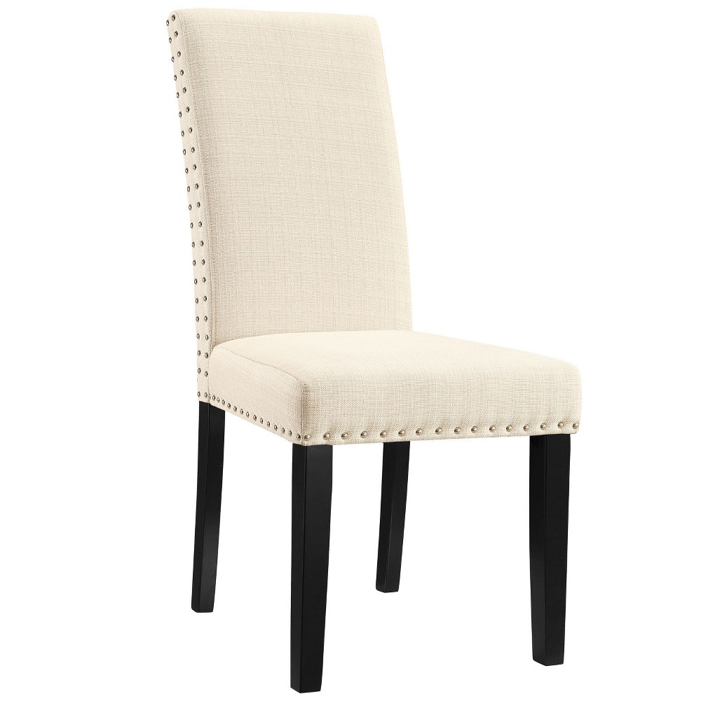 Photos - Chair Modway Parcel Dining Fabric Side  Beige  