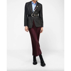 Women's Clarisa Classic Satin Maxi Skirt - Dixie - 1 of 2