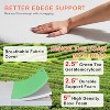 BestMassage 10 Inch Green Tea Memory Foam Mattress Cooling Gel Infused Mattress Medium Firm Mattresses - 3 of 4