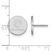 Black Bow Jewelry Sterling Silver The Citadel Bulldogs NCAA Post Earrings - 2 of 3