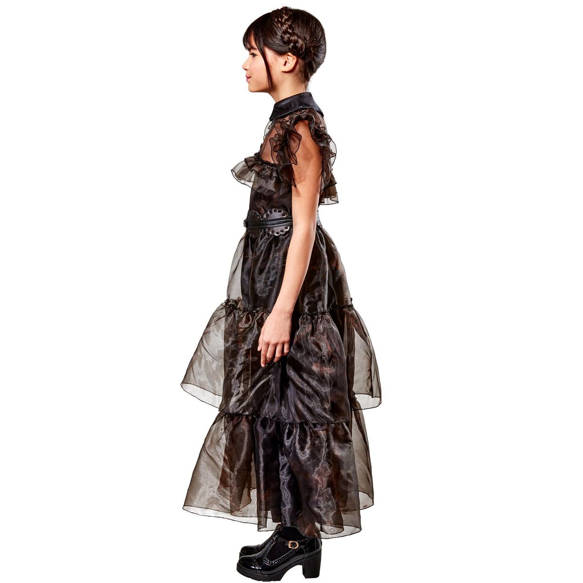 Rubies Wednesday Addams Nevermore Academy Rave'n Dance Girl's Costume - thumbnail 6
