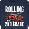 Boys' - Hot Wheels - Rolling Into 2nd Grade Long Sleeve Graphic T-Shirt - 2 of 4