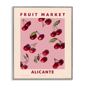 Stupell Industries Fruit Market Cherries Framed Giclee Art - 1 of 4