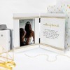 Pavilion Gift Company - Mother Of The Bride - 5.5" x 7.5" Hinged Sentiment Frame (Holds a 4" x 6" Photo) - Single Image Frames - 4 of 4